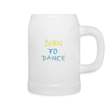 Dance - Bierkrug - Weiß - Rechts