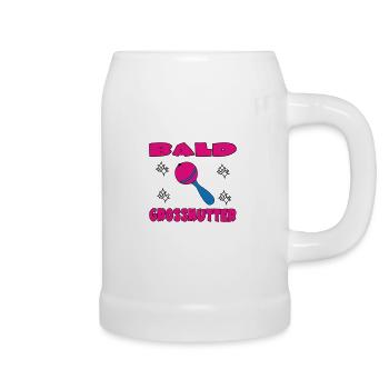 BALD GROSSMUTTER - Beer Mug - white - Right