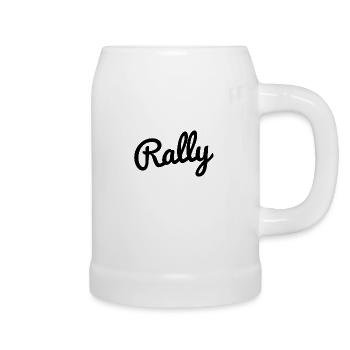 Rally - Bierkrug - Weiß - Rechts