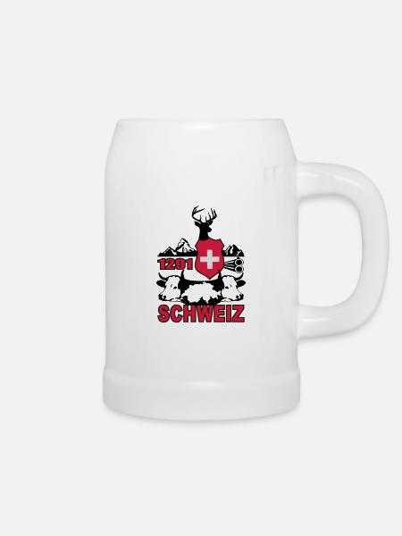 Schweiz 1291 - Bierkrug - Weiß