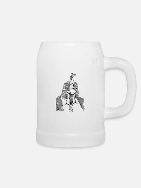 Sean - Bierkrug - Weiß