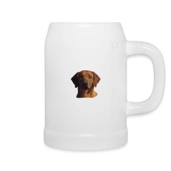 Rhodesian Ridgeback Lionhunter - Beer Mug - white - Right
