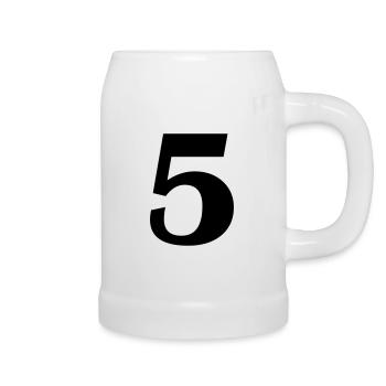 5 - Beer Mug - white - Right