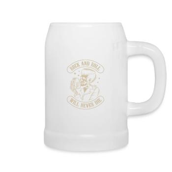Rock n Roll - Rockabilly - Beer Mug - white - Right