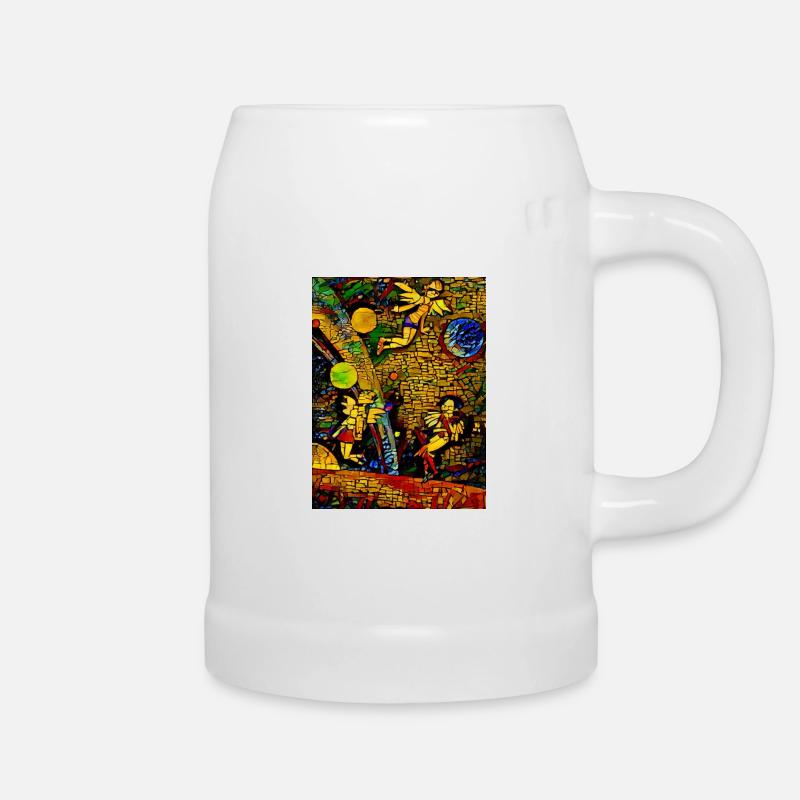 Fées - Chope en céramique - blanc