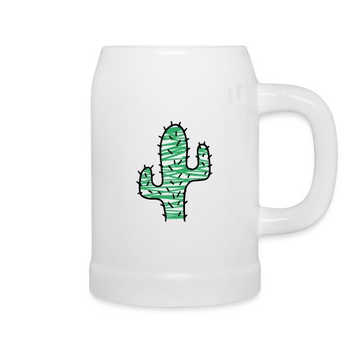 Kaktus sehr stachelig - Bierkrug