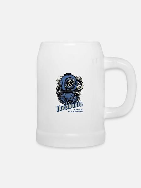 Südharz Merch - Nordhusia - Bierkrug - Weiß