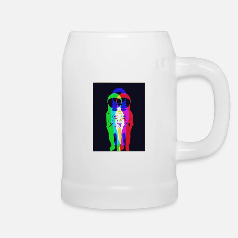 Parallel - Beer Mug - white
