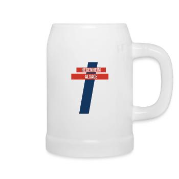 Hégenheim Alsace Hégenheim Souvenir - Beer Mug - white - Right