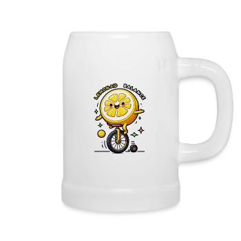 Lemon Aid - Bierkrug - Weiß - Rechts