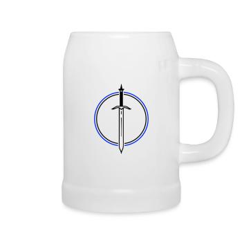 Sword Icon - Beer Mug - white - Right