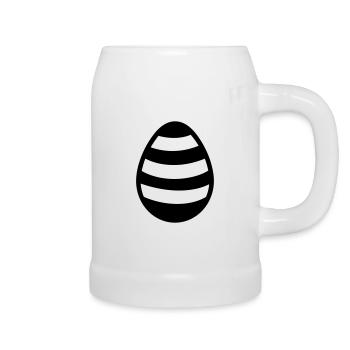 Easter Egg - Beer Mug - white - Right