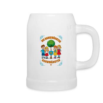 Les gardiens des arbres - Chope en céramique - blanc - Droite
