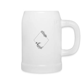 Frame: Rhombus - Beer Mug - white - Right