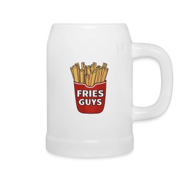 FRIES GUYS - Beer Mug - white - Right