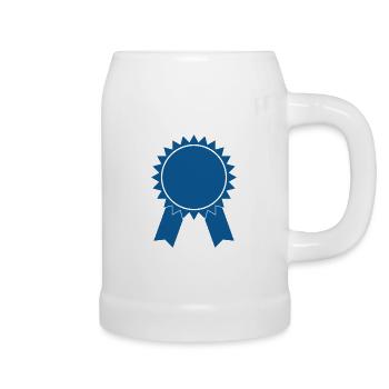 Blue Ribbon - Beer Mug - white - Right