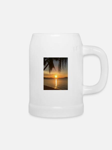 SUNDOWNER - Bierkrug - Weiß