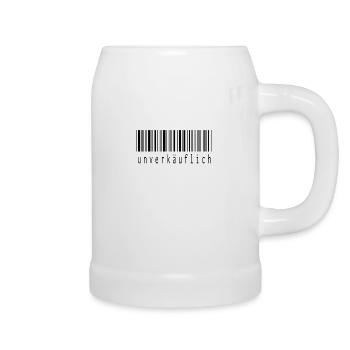 unverkäuflich - Bierkrug - Weiß - Rechts