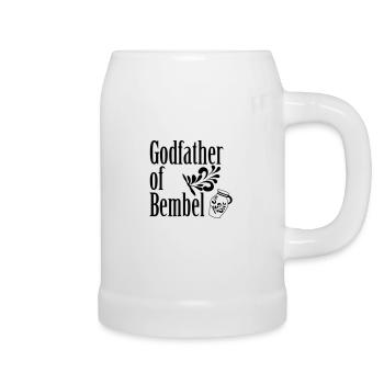 Godfather of Bembel #FrankfurtShirts - Beer Mug - white - Right