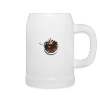 Coffee Bath - Beer Mug - white - Right