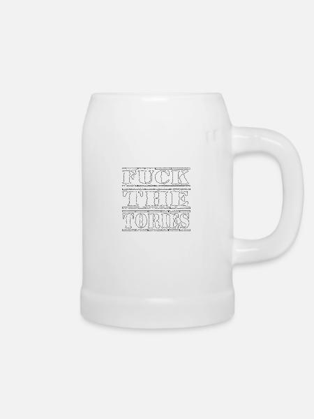 FICK DIE TORIES - Bierkrug - Weiß