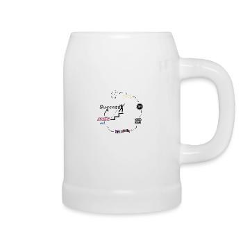do it success - Beer Mug - white - Right