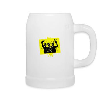 Party Junggesellenabschied Team - Bierkrug - Weiß - Rechts