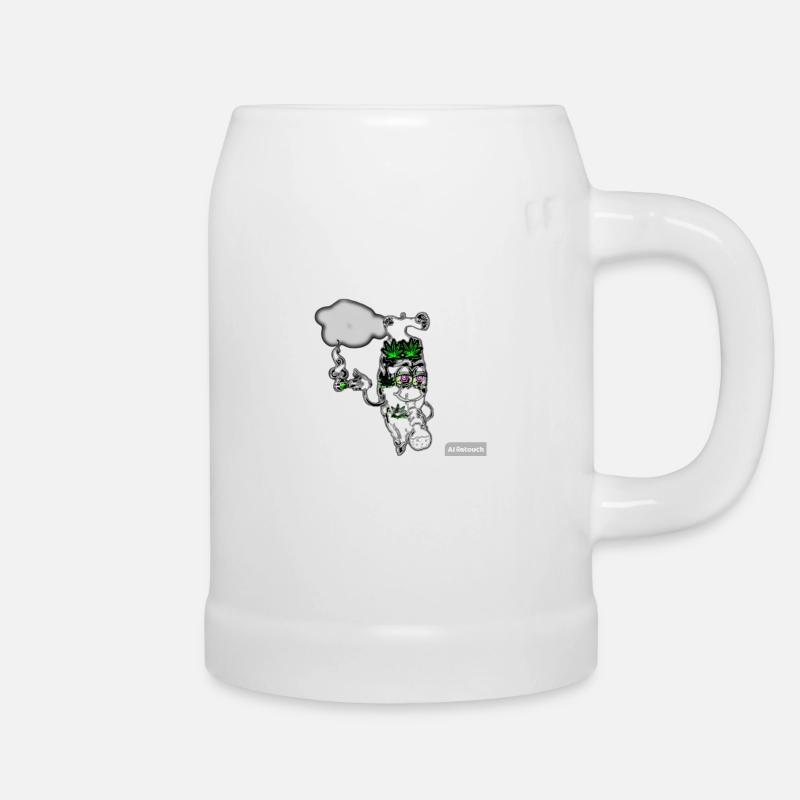 Mister Dübel - Bierkrug - Weiß