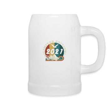 Jahrgang 2022 Retro - Bestseller - Bierkrug - Weiß - Rechts