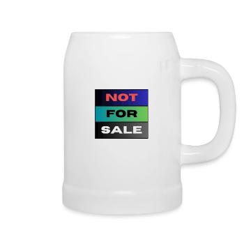 NOT FOR SALE - Beer Mug - white - Right