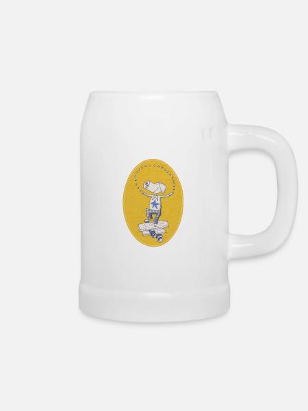 Ball Jongleur 001 - Bierkrug - Weiß