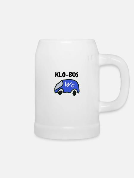 KLO-BUS - Bierkrug - Weiß