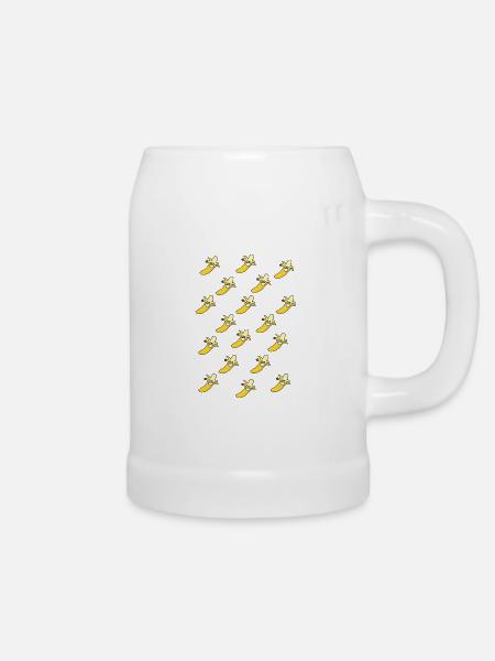 BANANEN! - Bierkrug - Weiß