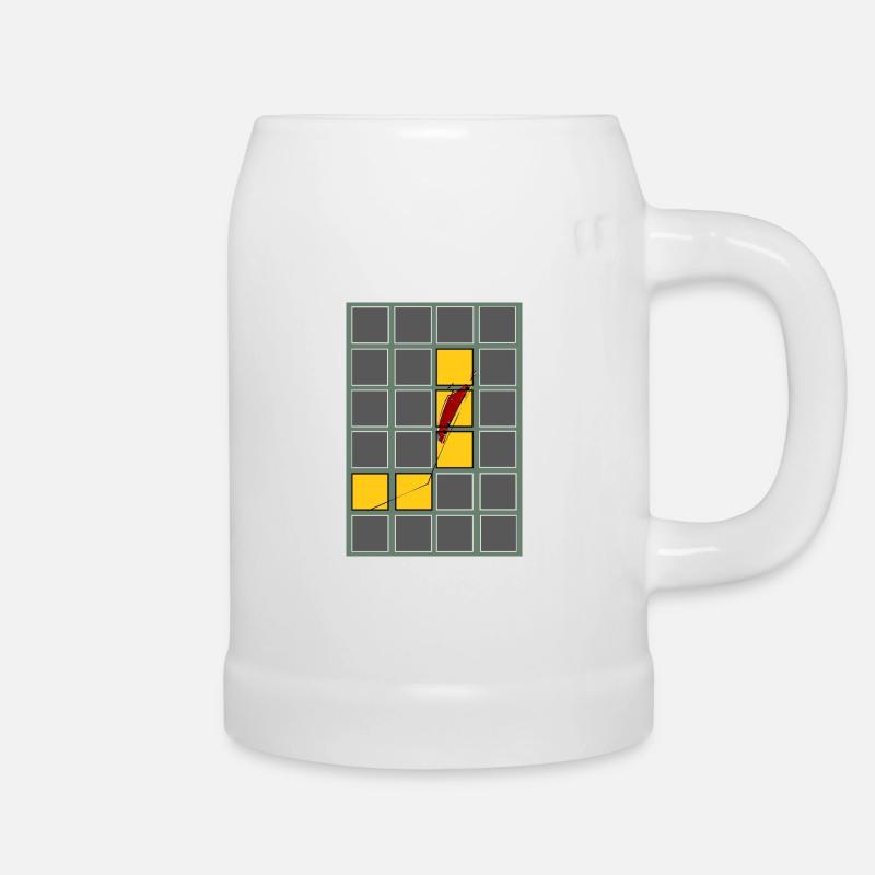Gull's Wings - Beer Mug - white