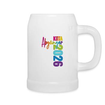 Daycare graduates 2026 - Beer Mug - white - Right