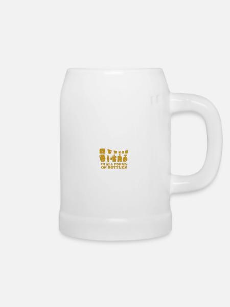 Bier Liebhaber - Bierkrug - Weiß