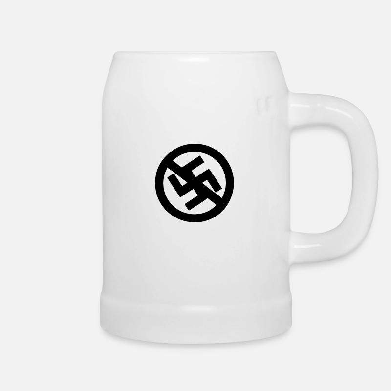 fascisme - Chope en céramique - blanc