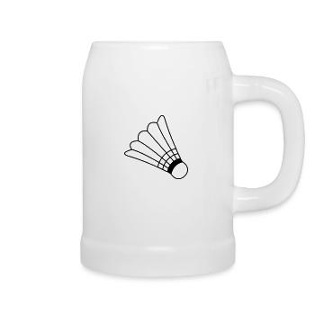 Badminton - Bierkrug - Weiß - Rechts