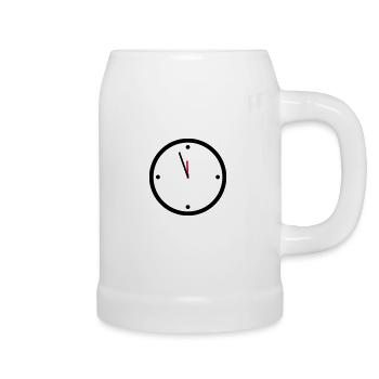 11:55 - Beer Mug - white - Right
