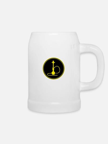 shisha icon - Bierkrug - Weiß