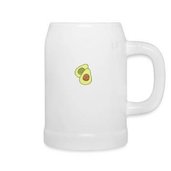 Babycado Avocado Geschenkidee Babies, Baby, Sweet - Bierkrug - Weiß - Rechts