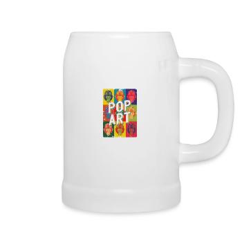 Pop Art - Beer Mug - white - Right