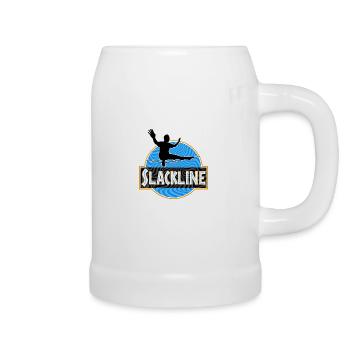 Slackline Slacklining - Beer Mug - white - Right