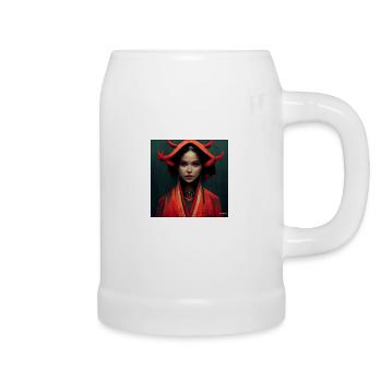 the demon queen - Beer Mug - white - Right