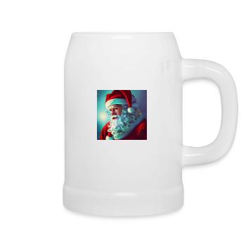 Santa Claus Santa Claus Christmas - Beer Mug - white - Right