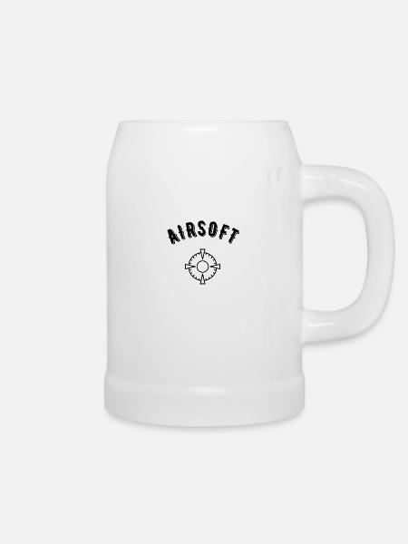 Airsoft - Bierkrug - Weiß