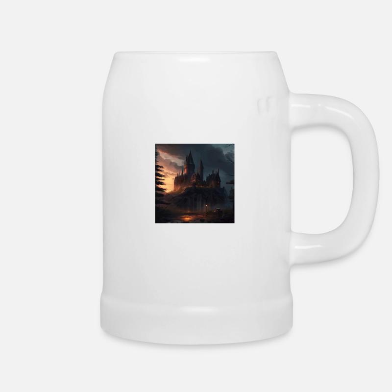 Landscape magic - Beer Mug - white
