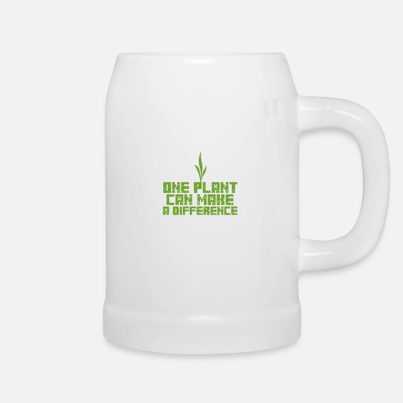 Nature - Beer Mug - white