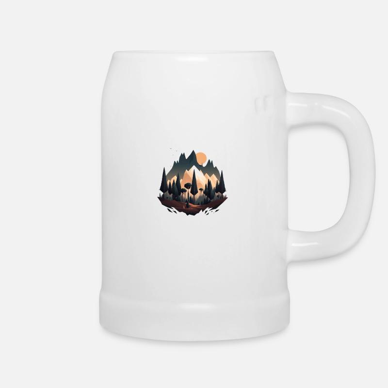 SURREAL - Beer Mug - white