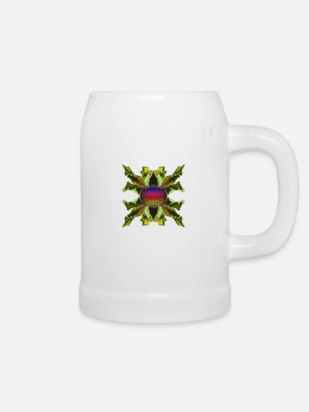Leaf - Bierkrug - Weiß